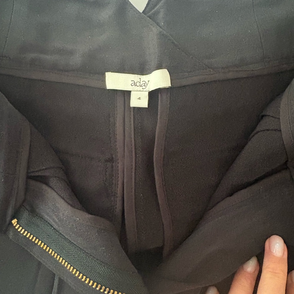 Aday Black Structured Work Trouser NWT - image 5